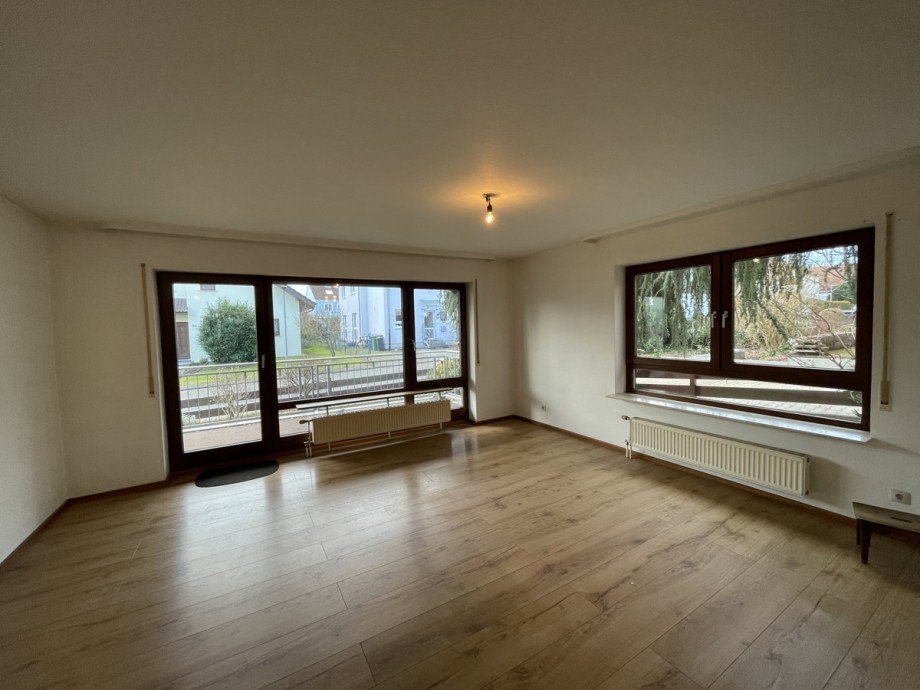 Wohnzimmer Erdgeschosswohnung Karlsbad