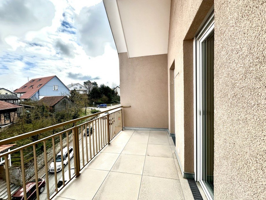 Loggia Dachgeschosswohnung Kieselbronn
