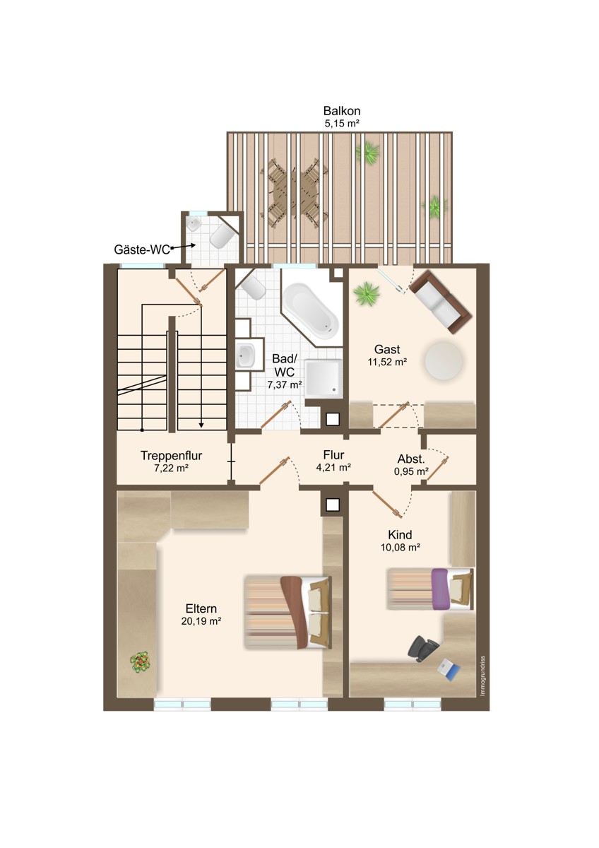 2.OG Mehrfamilienhaus Pforzheim