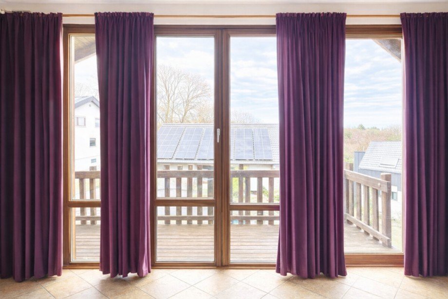 Blick auf den Balkon Doppelhaush�lfte Malsch-Waldprechtsweier