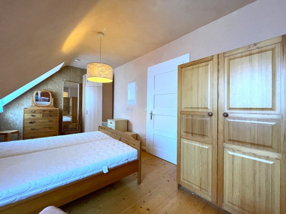 Schlafzimmer Dachgeschosswohnung Ettlingen