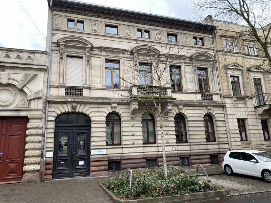 Au�enansicht Mehrfamilienhaus Karlsruhe