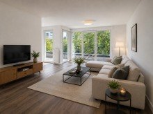 KI bearbeitet Seniorengerechte Eigentumswohnung im Betreuten Wohnen mit Balkon in Karlsruhe-Durlach