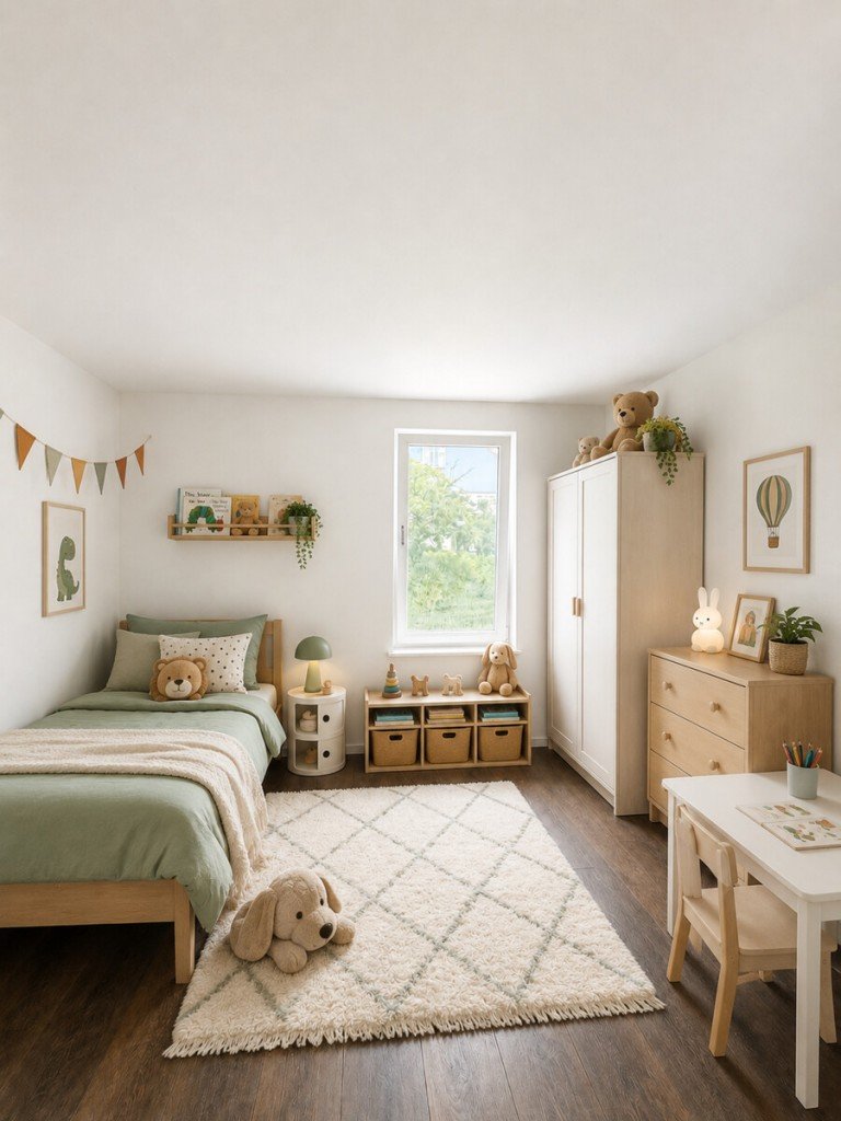 KI-Visualisierung Kinderzimmer Kieselbronn - Kieselbronn Etagenwohnung Hochwertige 4-Zimmer-Neubauwohnung im Obergeschoss - modern, hell und gro�z�gig