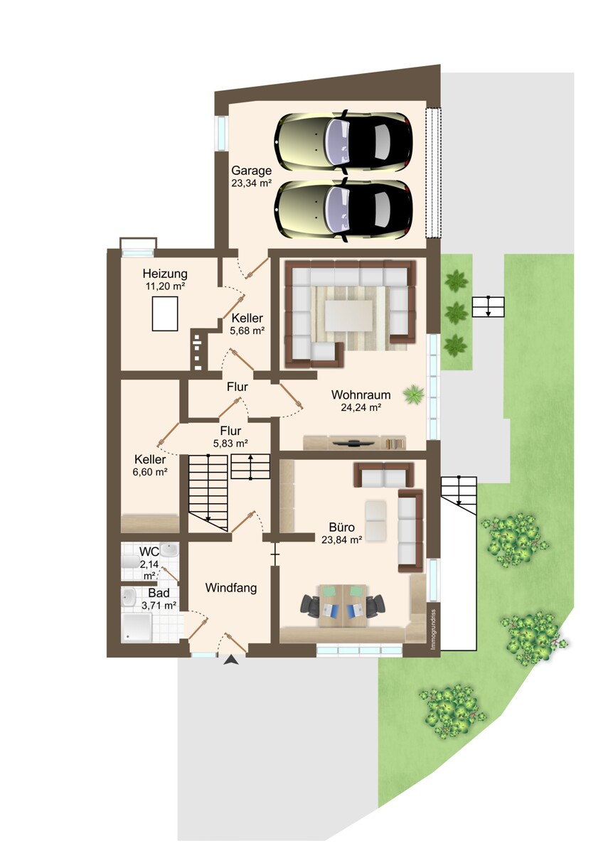 EG Doppelhaush�lfte Malsch-Waldprechtsweier