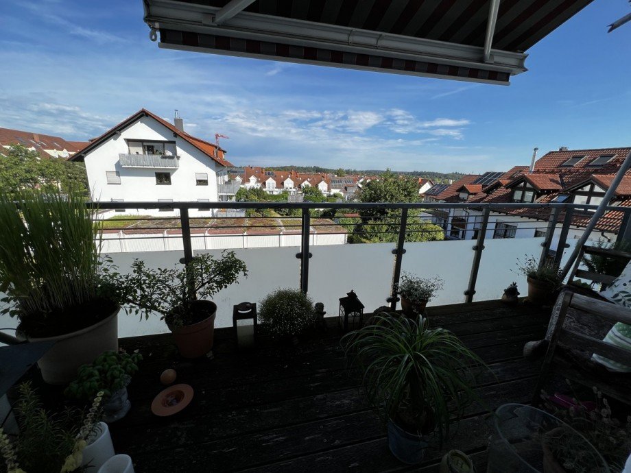 Balkon Maisonettewohnung Ettlingen-Spessart
