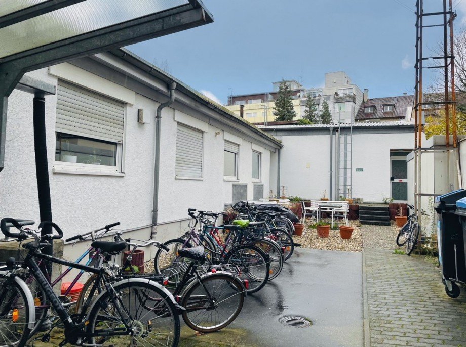 Ansicht Hinterhaus Mehrfamilienhaus Karlsruhe